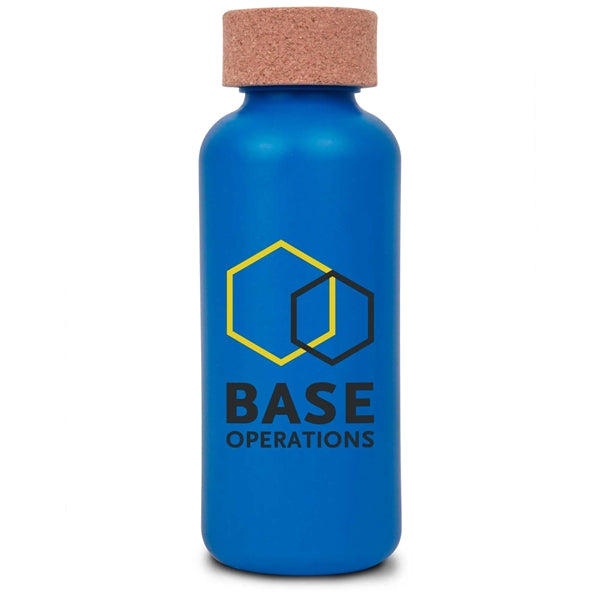 Sustainable Sugar Cane & Cork Water Bottle - 22 oz.