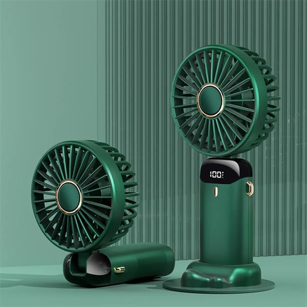 Foldable Screen Display Handheld Fan