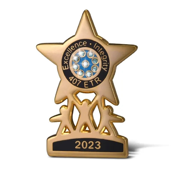 1" Hard Enamel Lapel Pins - Popular
