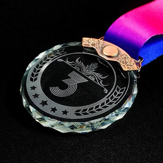 Crystal Sports Medallion
