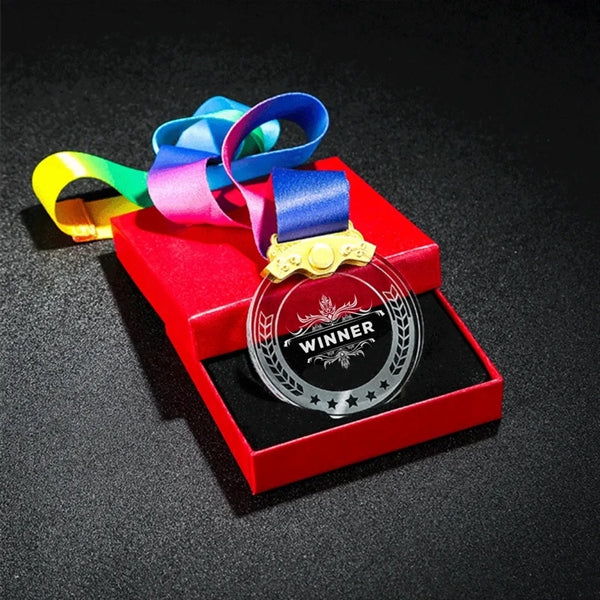 Crystal Sports Medallion