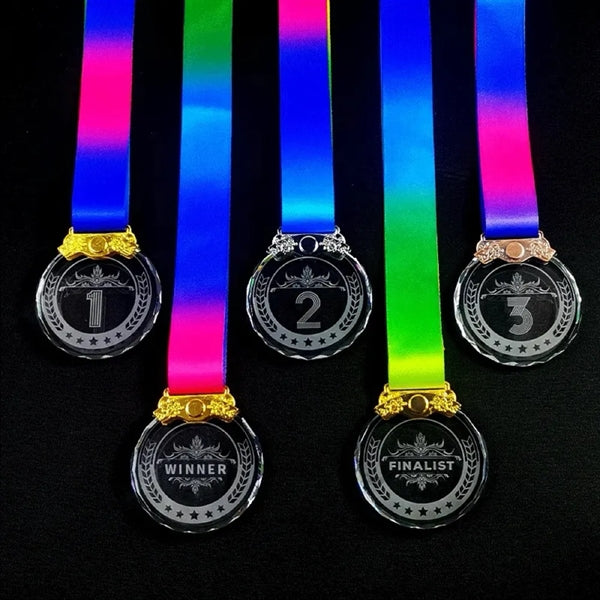 Crystal Sports Medallion