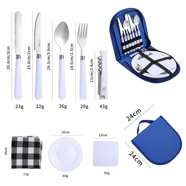 Picnic Backpack Cutlery set