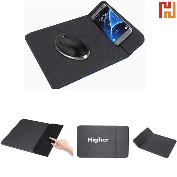 Mouse Pad with Wireless Phone Charger