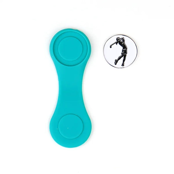 Silicone Golf Hat Clip Marker
