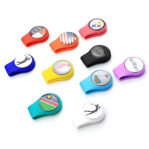Silicone Golf Hat Clip Marker