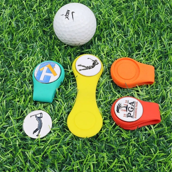 Silicone Golf Hat Clip Marker