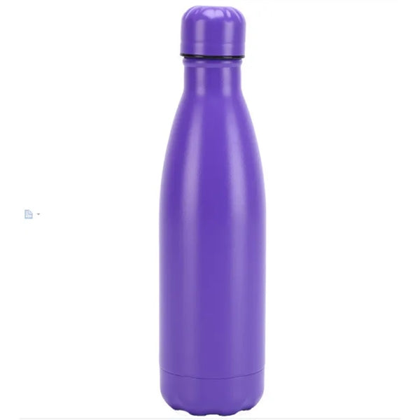 17oz Matte Stainless Steel Water Bottle