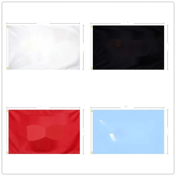 3 x 5 Ft Custom Flag Wth Webbing and Grommets