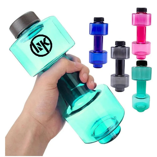 Dumbbell-Shaped Water Bottles