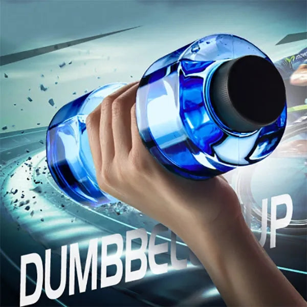 Dumbbell-Shaped Water Bottles