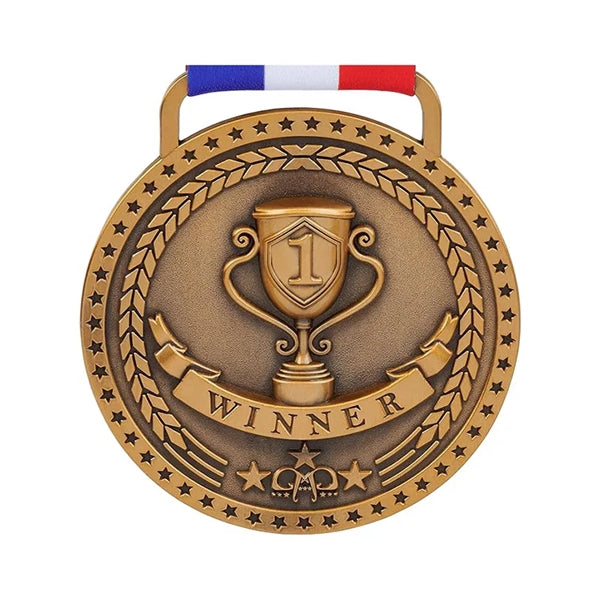 3" Custom Die-Struck Antique Medals