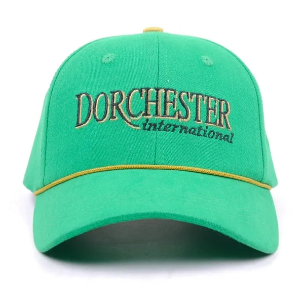5 Panel Structured Cotton Baseball Caps With Rope