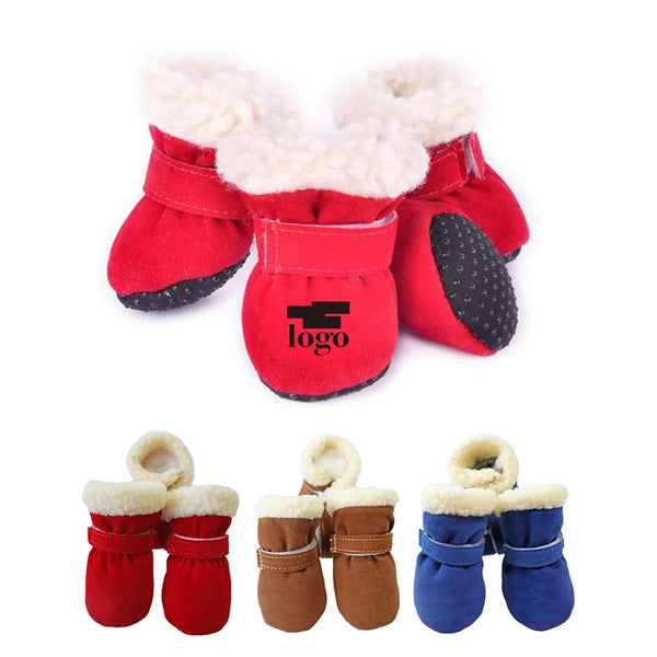 Warm Small Dog Snow Boots