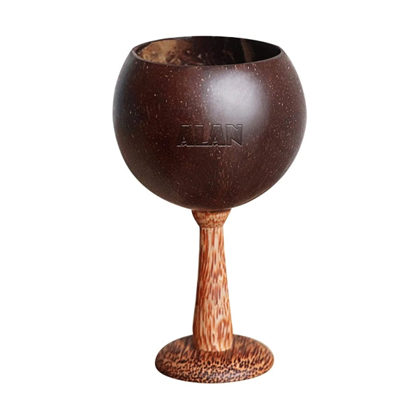 Coconut shell creative wine cup