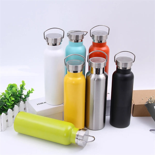 20oz Sports Water Bottle Double-layer Stainless Steel