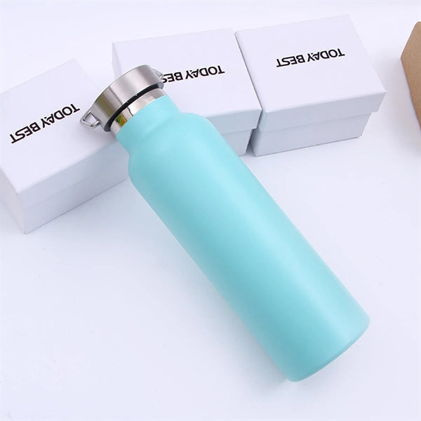 20oz Sports Water Bottle Double-layer Stainless Steel
