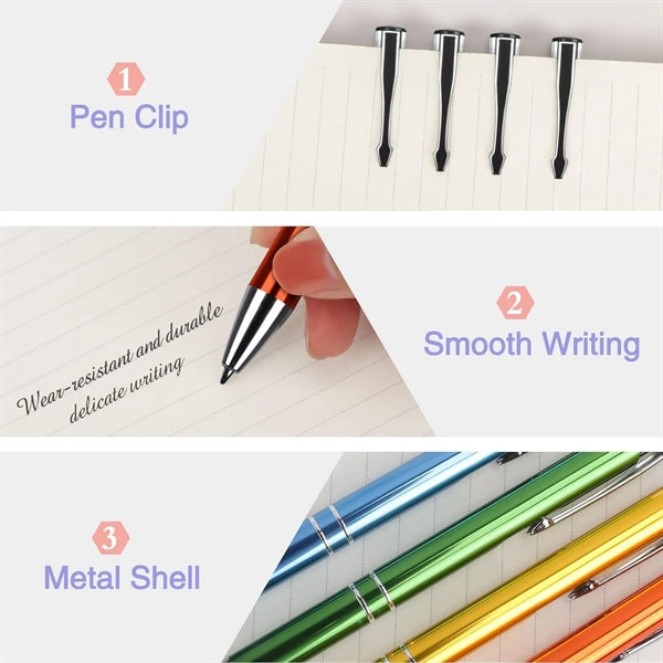 Metal Retractable Gift Writing Pens