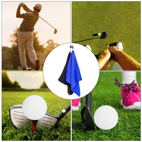 Easy Drawstring Hook Golf Towel