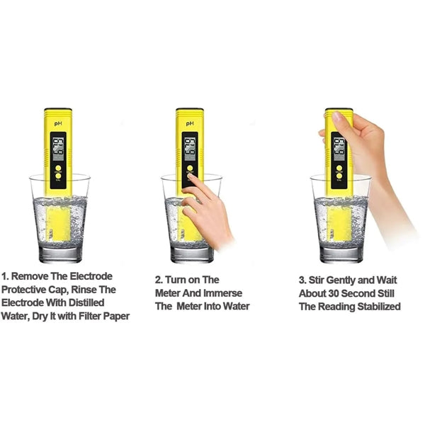 PH Meter High Accuracy Tester Pen