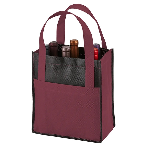 Wine Tote Carrier - Six Bottle