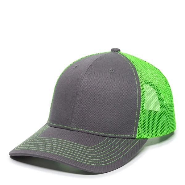 Outdoor Cap Ultimate Structured Snapback Trucker Hat w/Patch