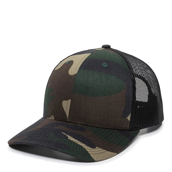 Outdoor Cap Ultimate Structured Snapback Trucker Hat w/Patch