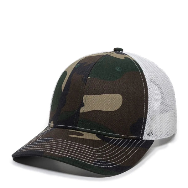 Outdoor Cap Ultimate Structured Snapback Trucker Hat w/Patch
