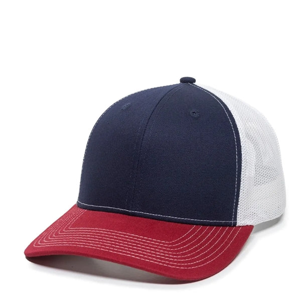 Outdoor Cap Ultimate Structured Snapback Trucker Hat w/Patch