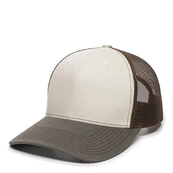 Outdoor Cap Ultimate Structured Snapback Trucker Hat w/Patch