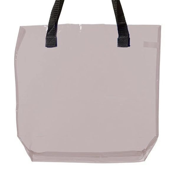 Classic Transparent Beach Tote Bag w/ Handles