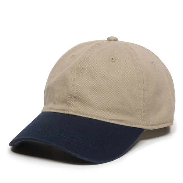 Outdoor Cap Garment Washed Unstructured Dad Hat with Patch