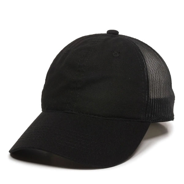 Outdoor Cap Unstructured Cotton Twill Hat with Patch