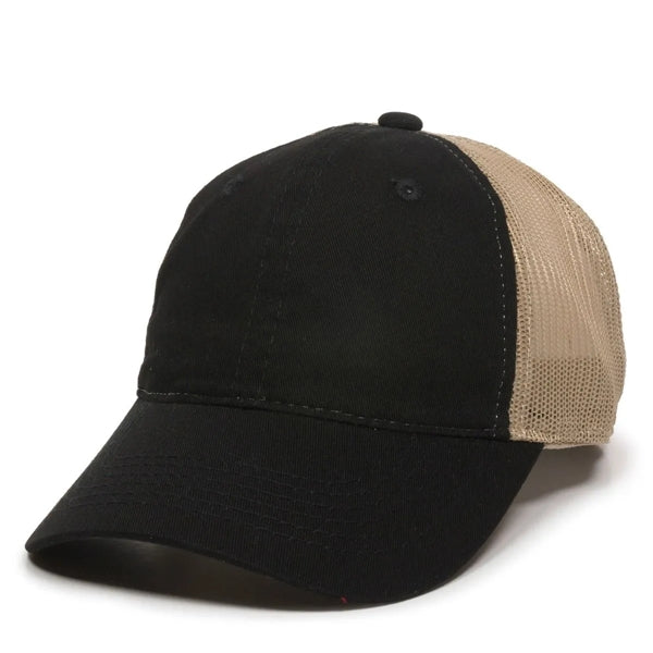 Outdoor Cap Unstructured Cotton Twill Hat with Patch