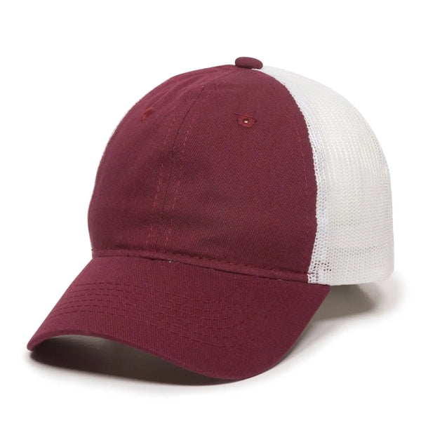 Outdoor Cap Unstructured Cotton Twill Hat with Patch