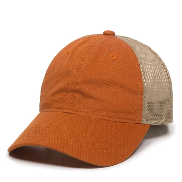 Outdoor Cap Unstructured Cotton Twill Hat with Patch