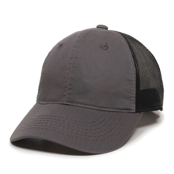 Outdoor Cap Unstructured Cotton Twill Hat with Patch