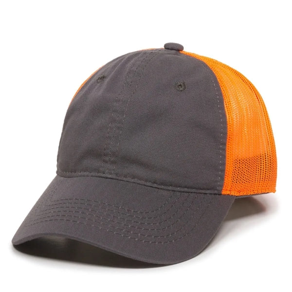 Outdoor Cap Unstructured Cotton Twill Hat with Patch