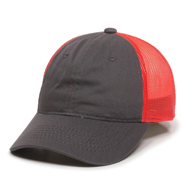 Outdoor Cap Unstructured Cotton Twill Hat with Patch
