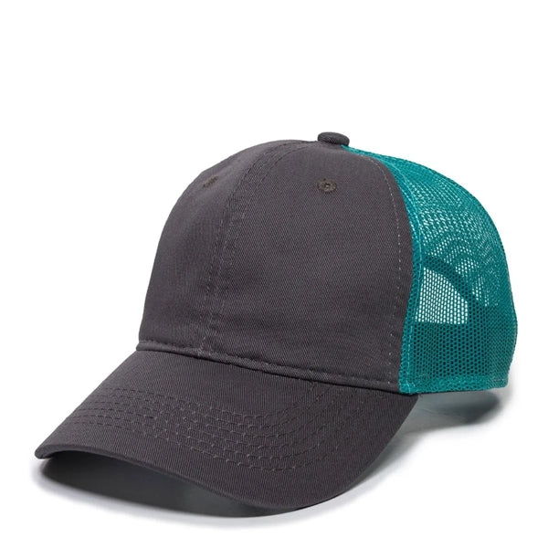 Outdoor Cap Unstructured Cotton Twill Hat with Patch