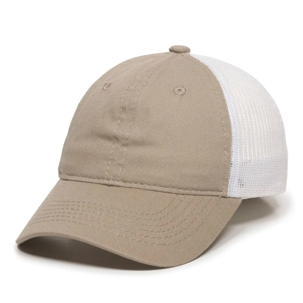 Outdoor Cap Unstructured Cotton Twill Hat with Patch