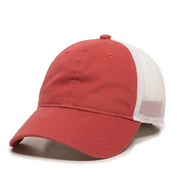 Outdoor Cap Unstructured Cotton Twill Hat with Patch