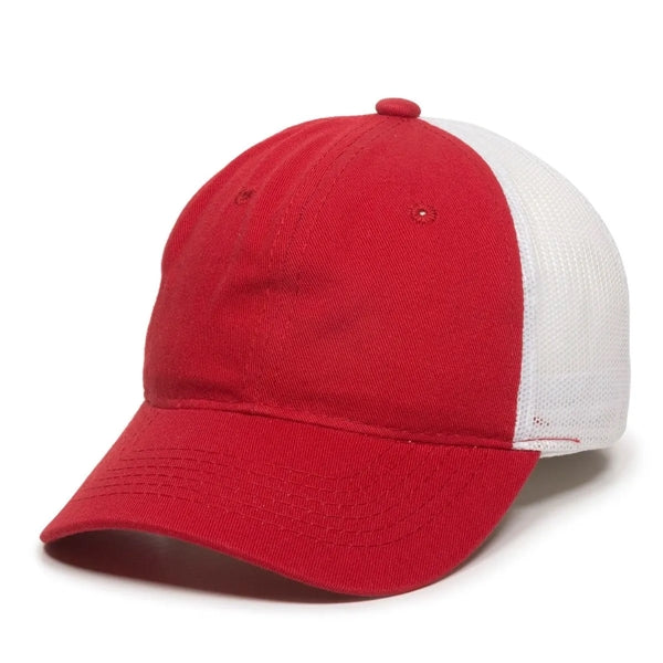 Outdoor Cap Unstructured Cotton Twill Hat with Patch
