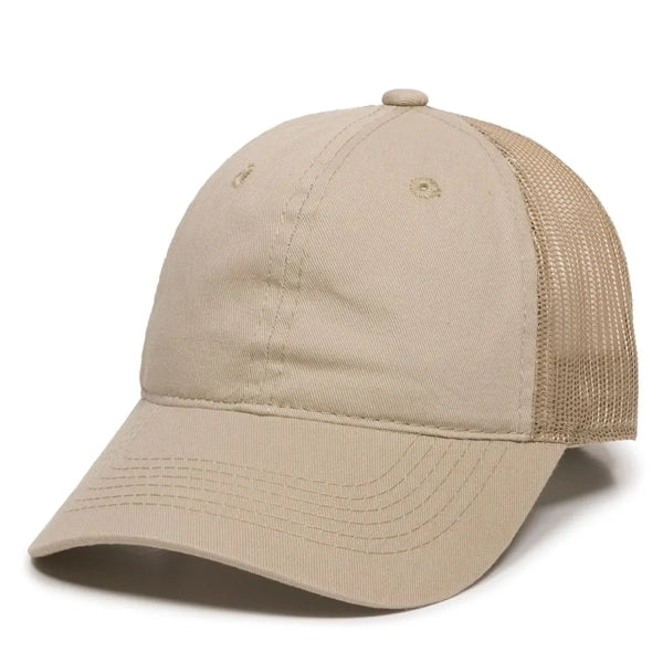 Outdoor Cap Unstructured Cotton Twill Hat with Patch