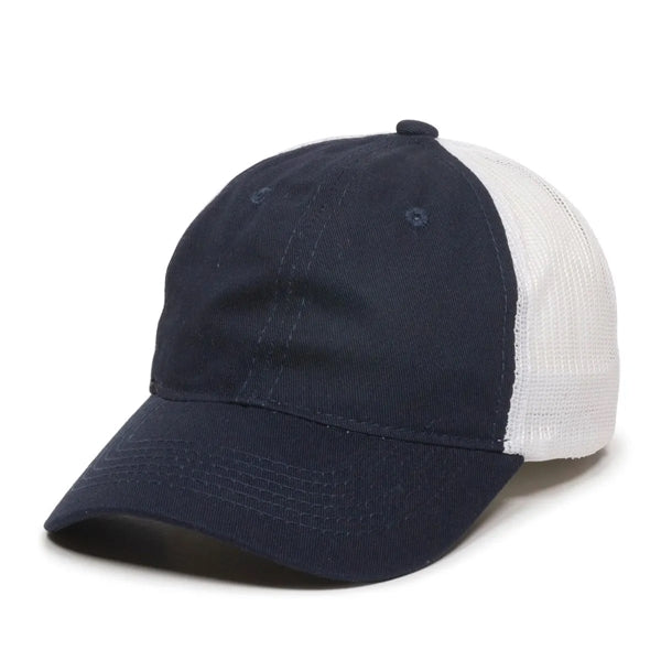 Outdoor Cap Unstructured Cotton Twill Hat with Patch