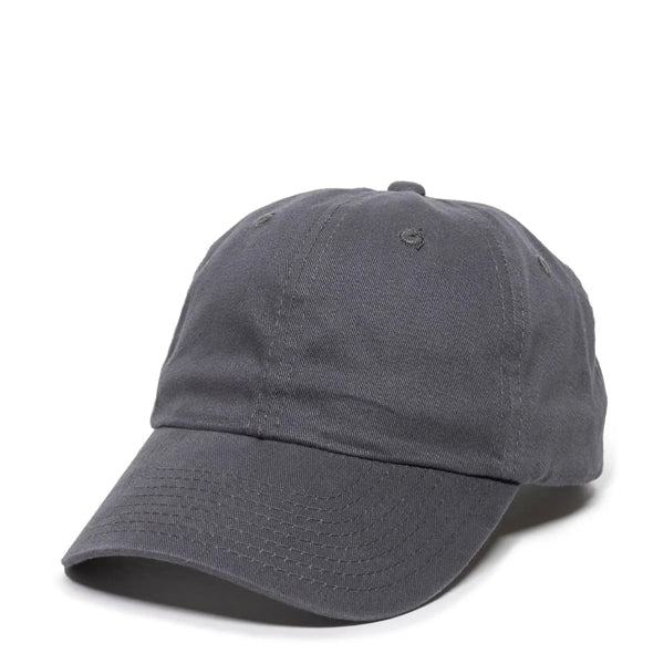 OutdoorCap Unstructured Brushed Twill Solid Back Hat w/Patch