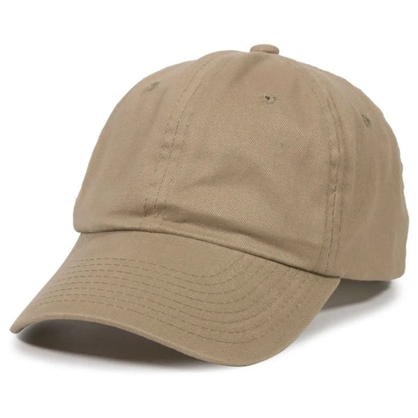 OutdoorCap Unstructured Brushed Twill Solid Back Hat w/Patch
