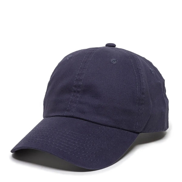 OutdoorCap Unstructured Brushed Twill Solid Back Hat w/Patch