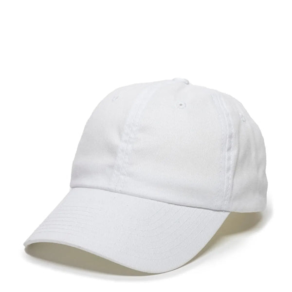 OutdoorCap Unstructured Brushed Twill Solid Back Hat w/Patch