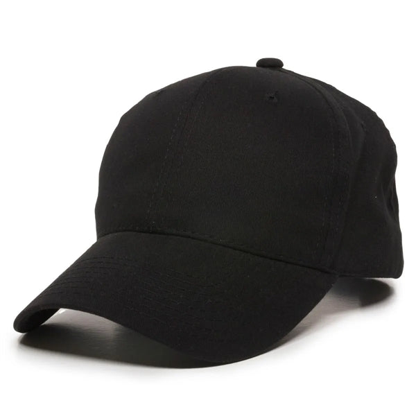 Outdoor Cap Structured Brushed Cotton Twill Hat with Patch